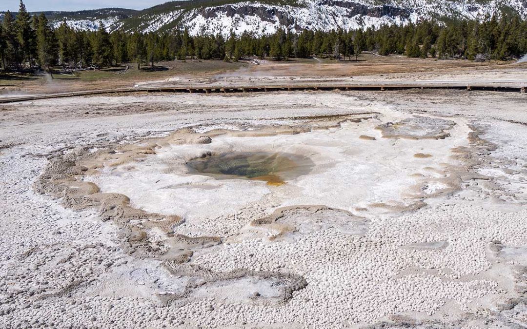 Sawmill Geyser is taking a break