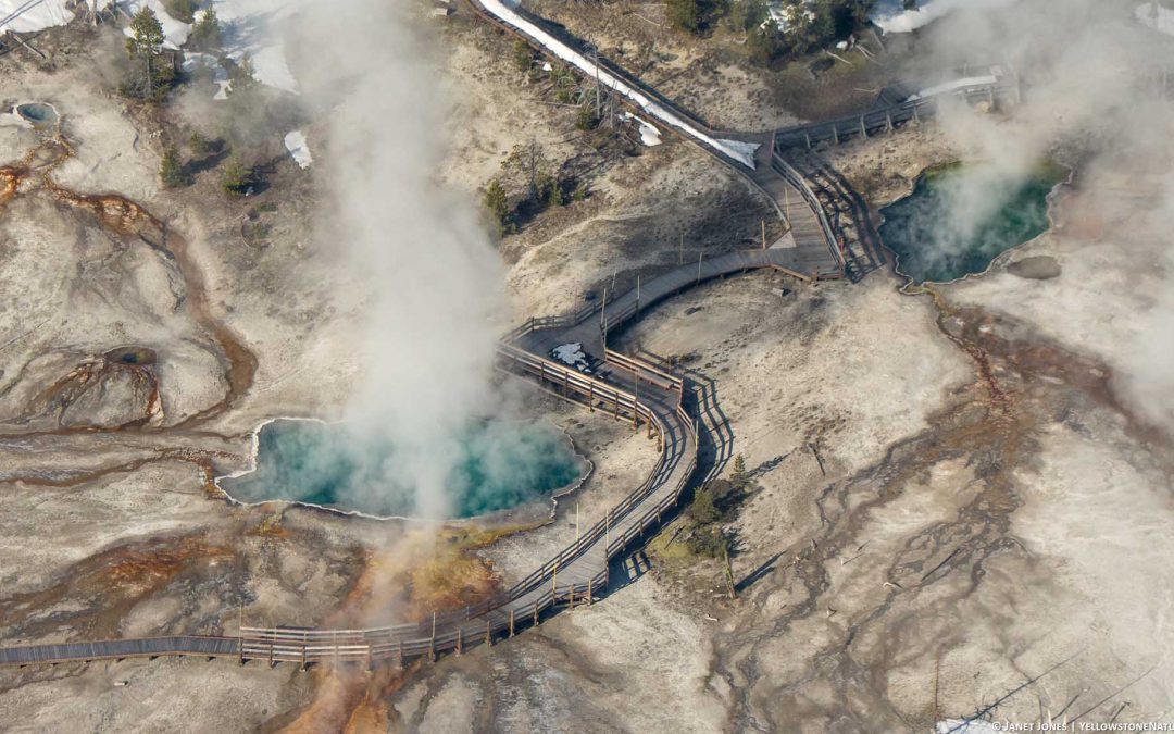 West Thumb Geyser Basin Observations fall 2017