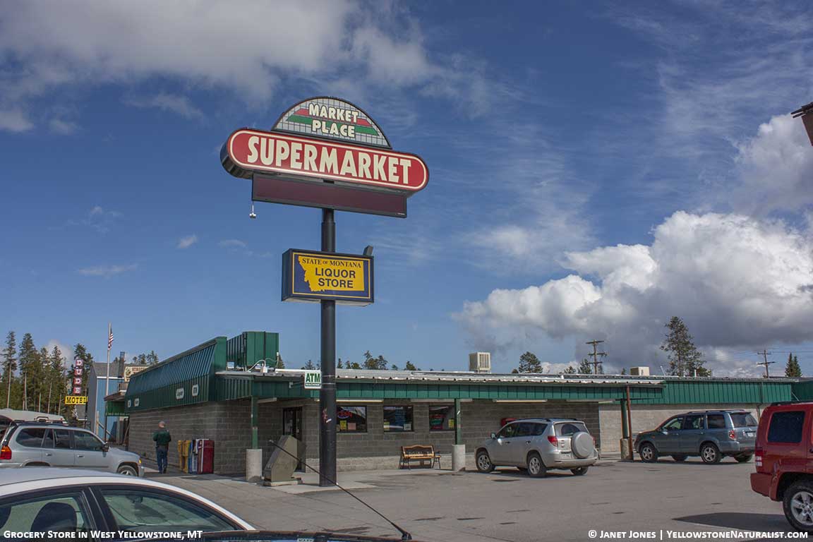 Where to find groceries in Yellowstone - Yellowstone Naturalist