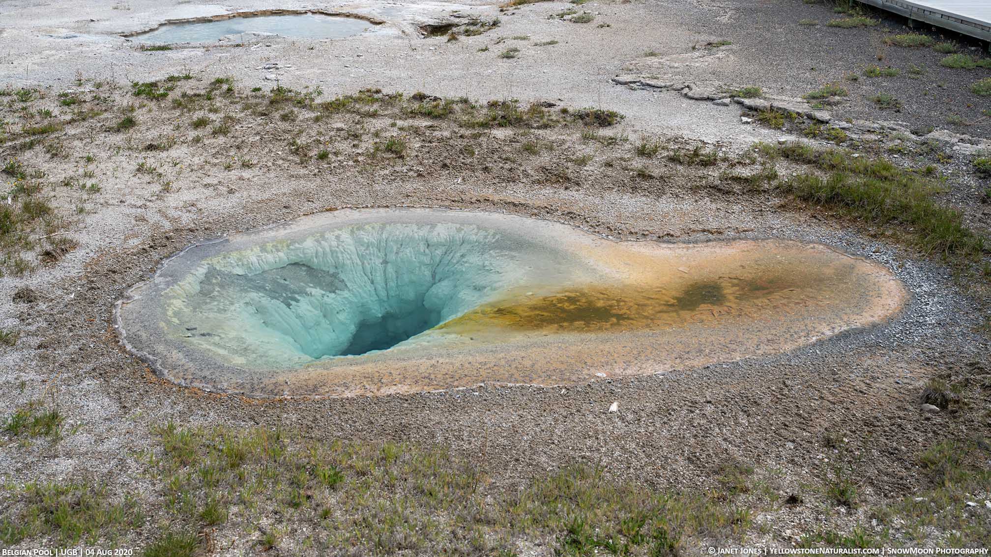 Belgian Pool in Yellowstone's Upper Geyser Basin